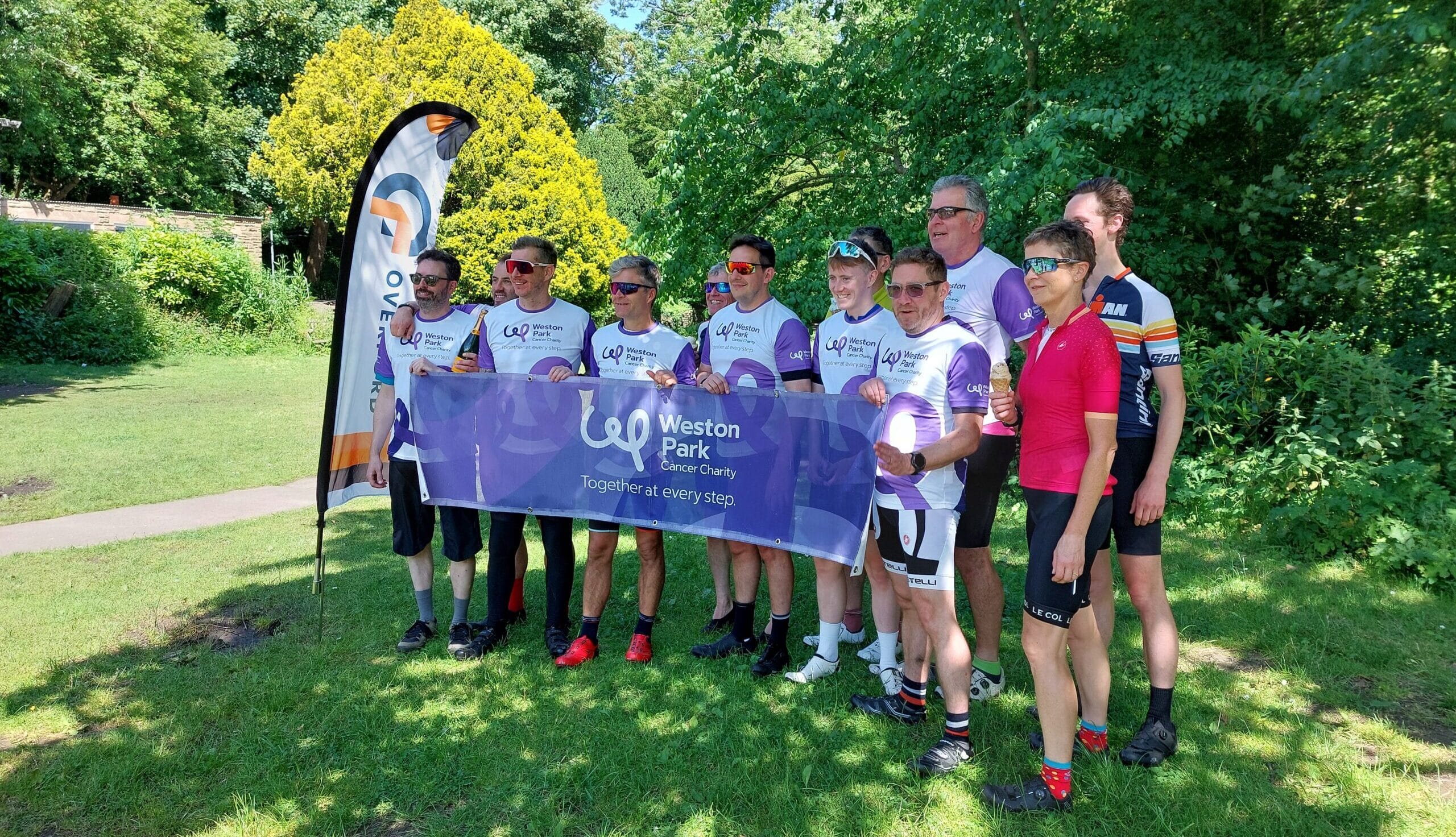 Overford charity cycling event sheffield.